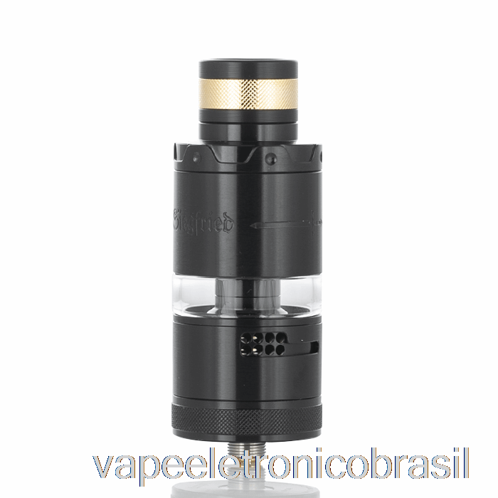 Vape Eletrônico Vapefly Siegfried Mesh 25mm Rta Preto